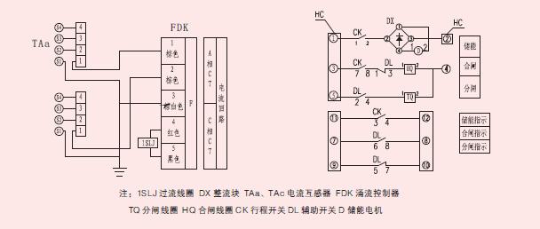 智能分界開關結構示意圖