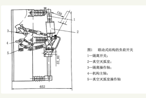 聯(lián)動結(jié)構(gòu)高壓真空負荷開關