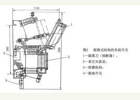 聯(lián)鎖結(jié)構(gòu)高壓真空負荷開關