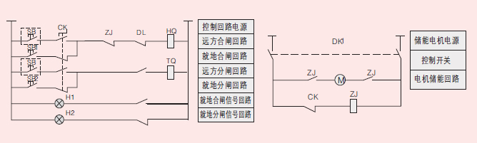 電力回路示意圖